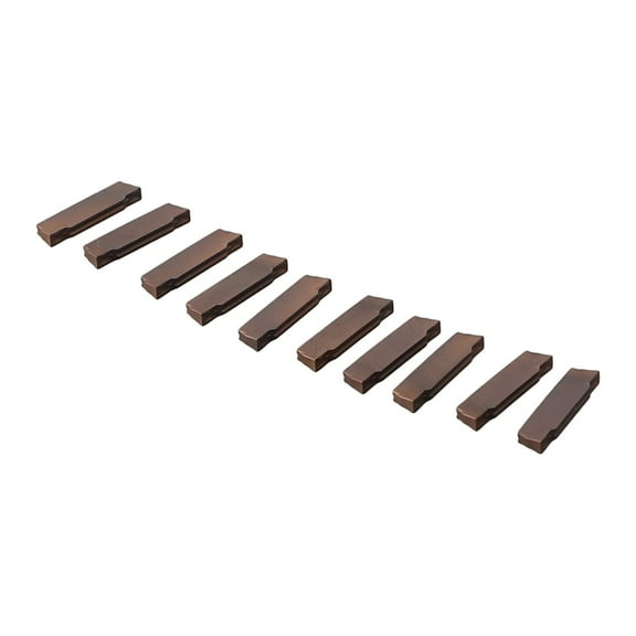 10 Pcs Mgmn200 Grooving Carbide Inserts Lathe Cutter Turning Parting Tools Set