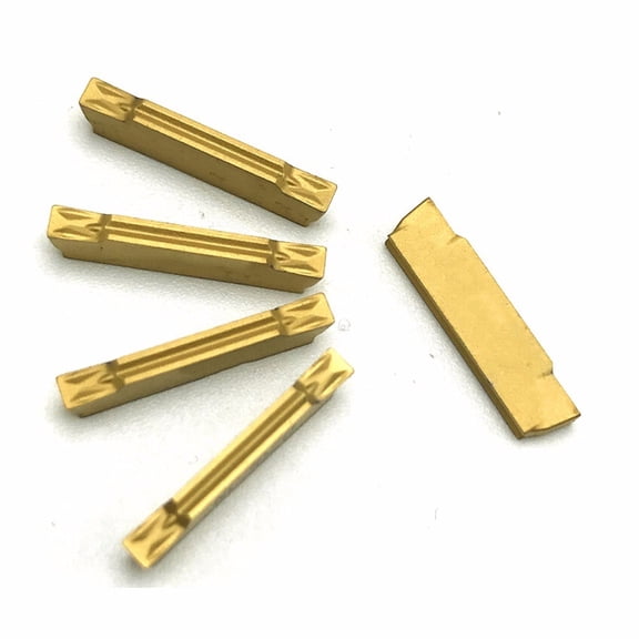 10 Pcs Mgmn200 Grooving Carbide Inserts Lathe Cutter Turning Parting Tools Sets