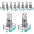 thumbnail image 1 of PartyKindom 12Mm Rotary Encoder with Key for Volume Control and Data Selection 10Pcs, 1 of 6