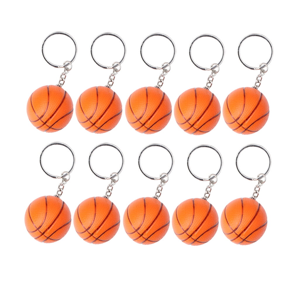 CraftsandLaser Personalized Basketball Keychain