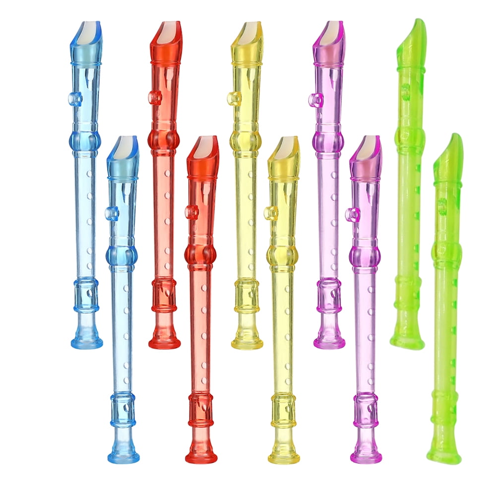 10 Pcs Mini Descant Recorder Children's Musical Instrument Student ...