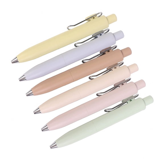 10 Pcs Mini Gel Pens,Cute Retractable Small Pocket Pen,Quick-Dry Black Gel Ink Pens,Fine Point 0.5Mm,4.56 Inch Comfortable Smooth Writing Gel Ink Pen for Journaling Note Taking,Random Color 10PCS