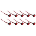 thumbnail image 1 of 10 Pcs Mini Rocker Switch 2Pin SPST Small Device ON/OFF Rocker Switch KCD1 Switch, 1 of 10