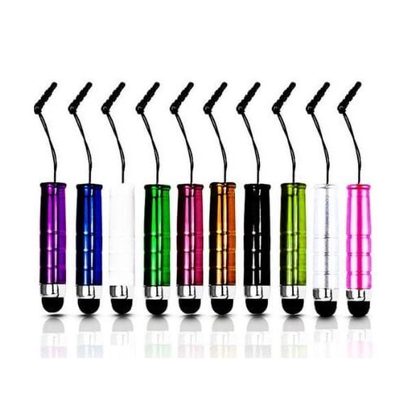 10 Pcs Mini Stylus Set Stylus/styli Touch Screen Cellphone Tablet Pen for iPhone X iPhone 8 8 Plus 7 7 Plus 6 6S 6 Plus 6s Plus SE 5 5S 5C 4G 3G 3GS iPod Touch iPad 2 3 Xoom, Samsung Galaxy Tab