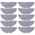thumbnail image 1 of 10 Pcs Mop Cloth Pads Replacement for S7 T7S T7 Plus Vacuum Cleaner Parts Microfiber Soft Pad, 1 of 8
