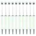 thumbnail image 1 of 10 Pcs Multicolor Beadable Pen Smooth Writing Pen Bead Pen 1.0mm Beadable Ballpoint Pen Novelty Pen Stationery Supplies, 1 of 8