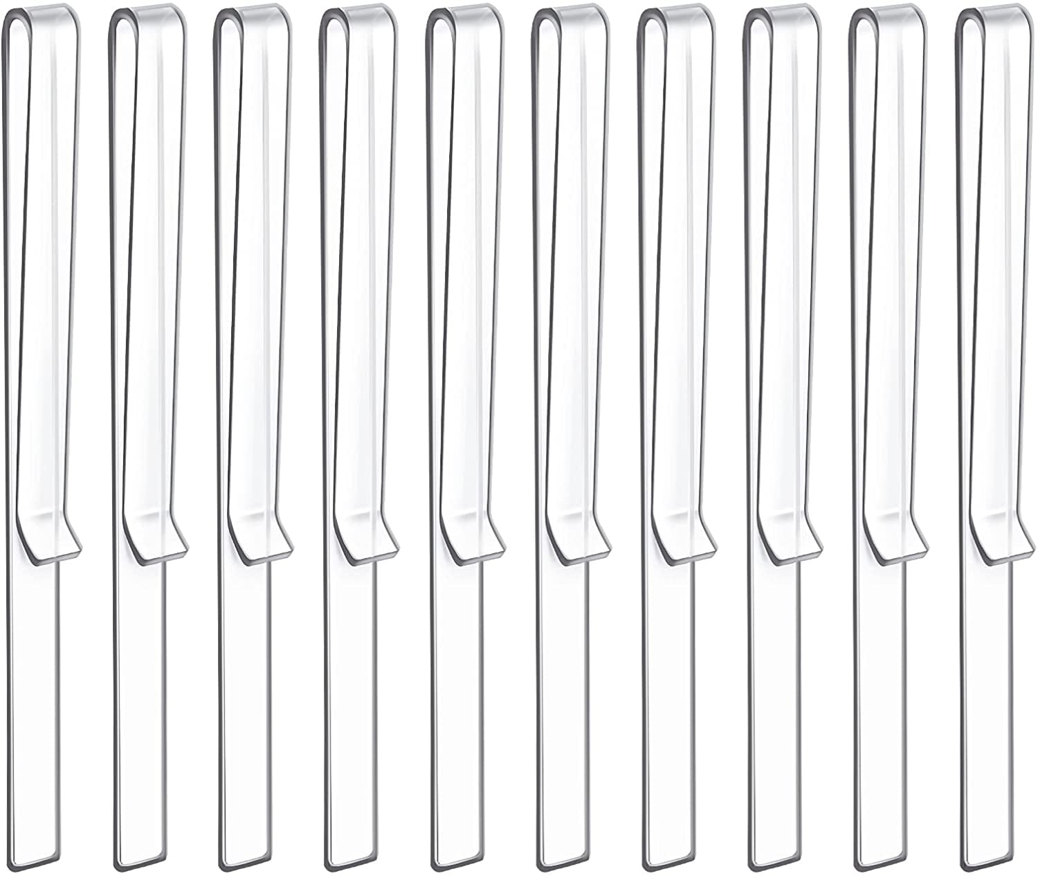 10 Pcs Music Stand Clips Clear Acrylic Music Holder Clip Book Page