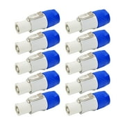 10 Pcs NAC3FCB Powercon Cable Connector Power adapter Replacement for Neutrik