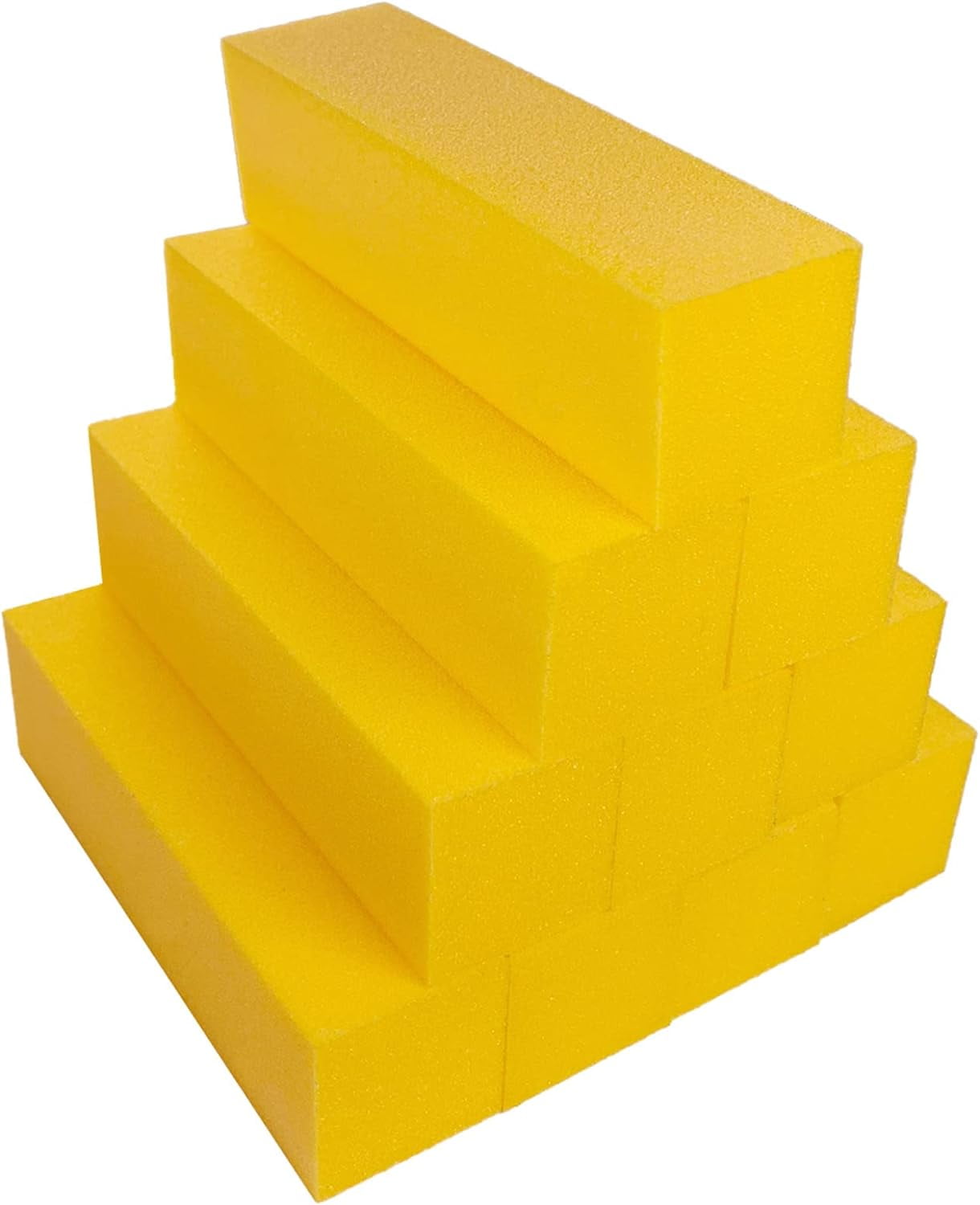 10 Pcs Nail Buffer Block for Acrylic and Natural Nails, 4 Sided Sanding