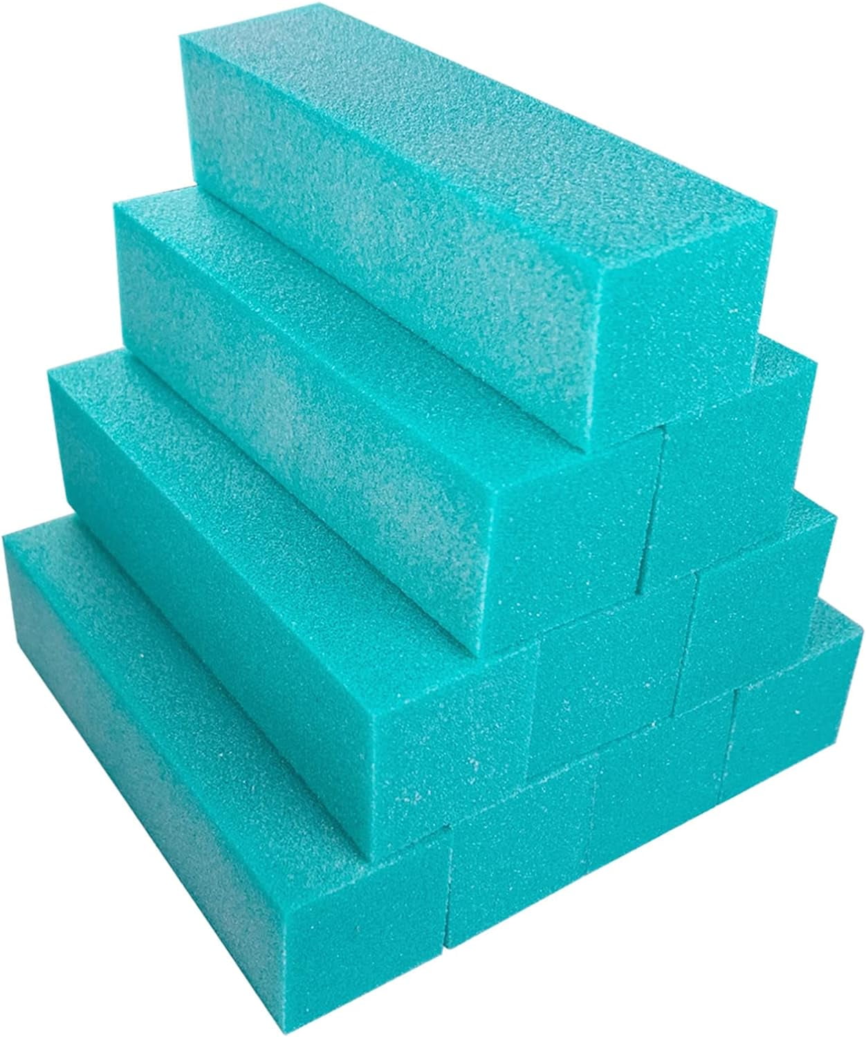 10 Pcs Nail Buffer Block for Acrylic and Natural Nails, 4 Sided Sanding