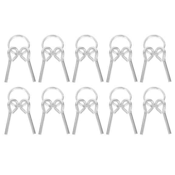 10 Pcs Nail Set Tents Outdoor Tent Connect Pin Portable Rope Ring with Pin Rope Connect Pin Outdoor Connect Pin