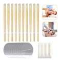 thumbnail image 1 of 10 Pcs Natural Beeswax Ear Candles Set, Aromatherapy Spa Candles with Protective Disks & Swabs for Relaxing Ambient Decor, 1 of 6