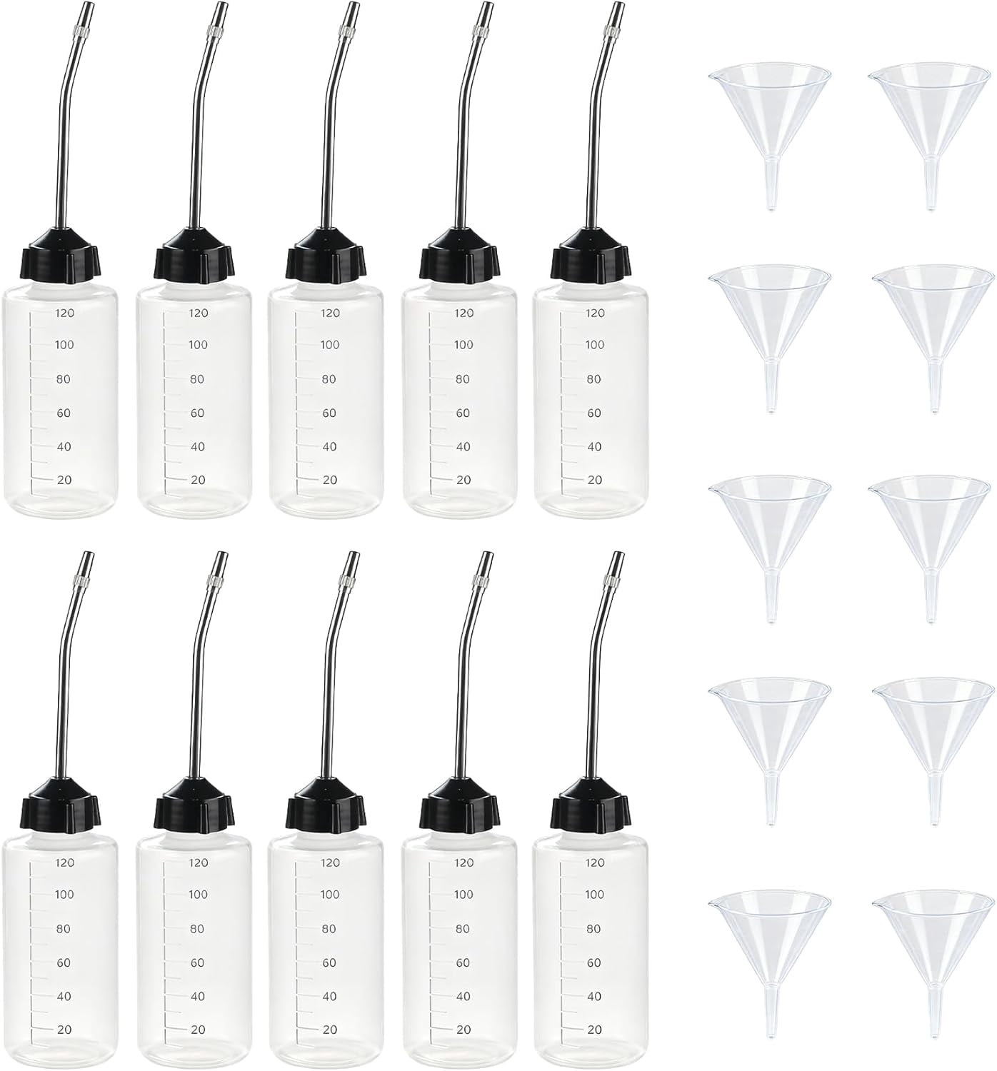 10 Pcs Needle Oiler (4 OZ), Precision Gun Oil Bottle, LDPE Oil ...