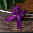 thumbnail image 1 of 10 Pcs New Accessories Attractive Gift Wrapping Sequin Ribbon Pull Bow Ribbons Flower Ribbon Strings Pull Bow Knot PURPLE, 1 of 8