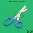 thumbnail image 1 of 10 Pcs New Blue Utility Scissors 5.5" Multi-Purpose Diy Ems Emt Universal Shears, 1 of 2