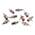 thumbnail image 1 of 10 Pcs Nickel Plated RCA Phono Chassis Panel Mount Female Socket Adapter Red+Bla, 1 of 7