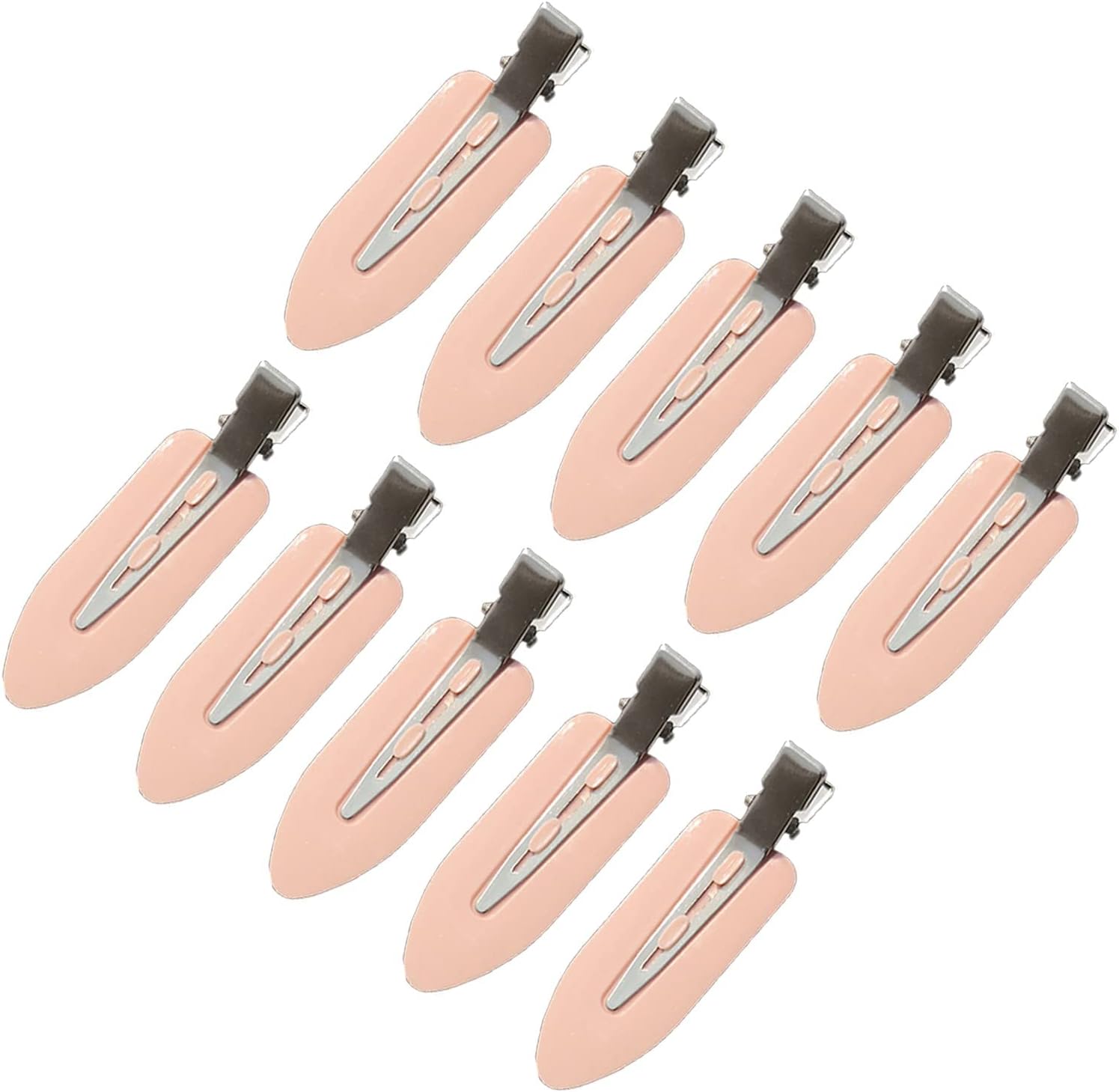 10 Pcs No Bend Hair Clips Girls Women Makeup No Crease Hair Clip