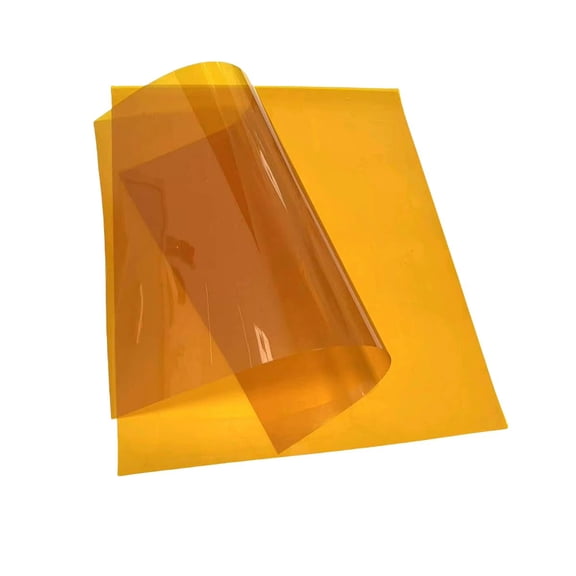 10 Pcs Non-Adhesive Polyimide Film Sheet, High-Temperature Resistant PI Film, 200mm x 300mm, 0.025-0.25mm Thick (0.175mm)