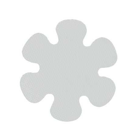 10 Pcs Non Slip Bathtub Stickers, Anti-Slip Sticker Tape Flower Style Decals, Safety Shower Treads Adhesive Appliques for Bathroom Kitchen Bathtub Treads Stairs