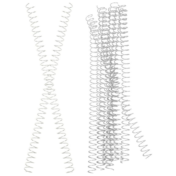 10 Pcs Note Pads Books Spiral Binding Coils Coils for Binder Book Binder Spirals Coils Collar Iron