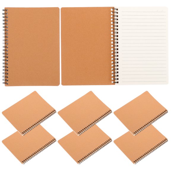 Raindrops 10Pcs Diary Notebook for Recording Experiences and Diary Keeping in Classic Design