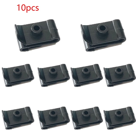 10 Pcs Nut Retainer Front Bumper Trim Fastener Clips For Toyota Lexus 9046705114