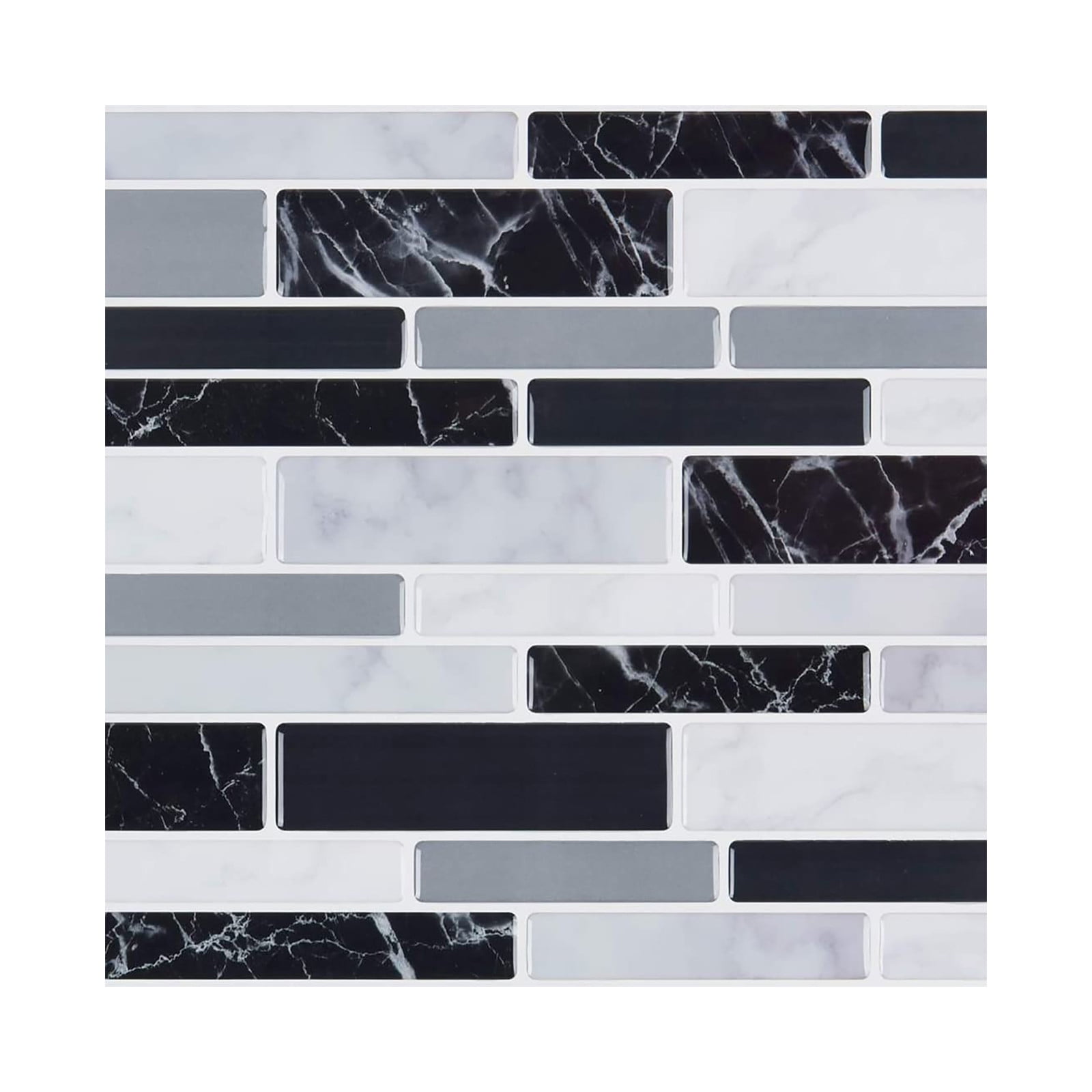 10 Pcs Of Set Self Adhesive Tile Sticker Kitchen Bathroom Wall Sticker