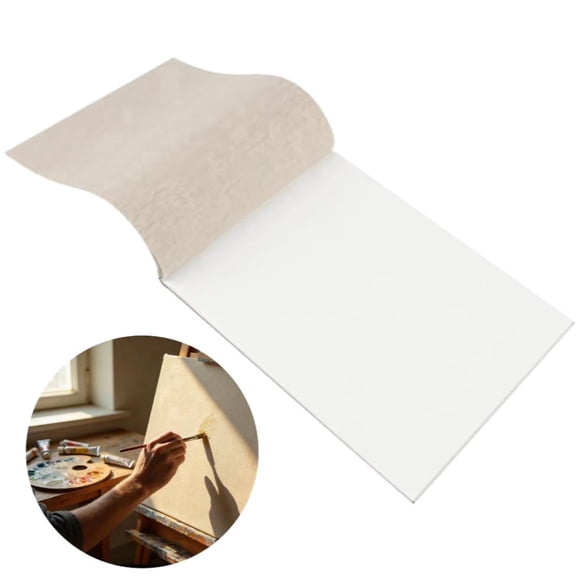 10 Pcs Oil Painting Canvas Panels, 14.5x18.5 Inch Linen Boards with 4-Layer Coating, Textured Surface for Oil & Acrylic Paint, Crack-Resistant, Ideal for Artists and Outdoor Painting