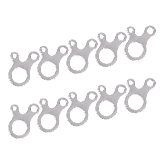 10 Pcs Outdoor Camping Tent Rope Buckles Non Slip 3 Hole Rope Tensioner Guyline Cord Adjuster Paracord Tensioner
