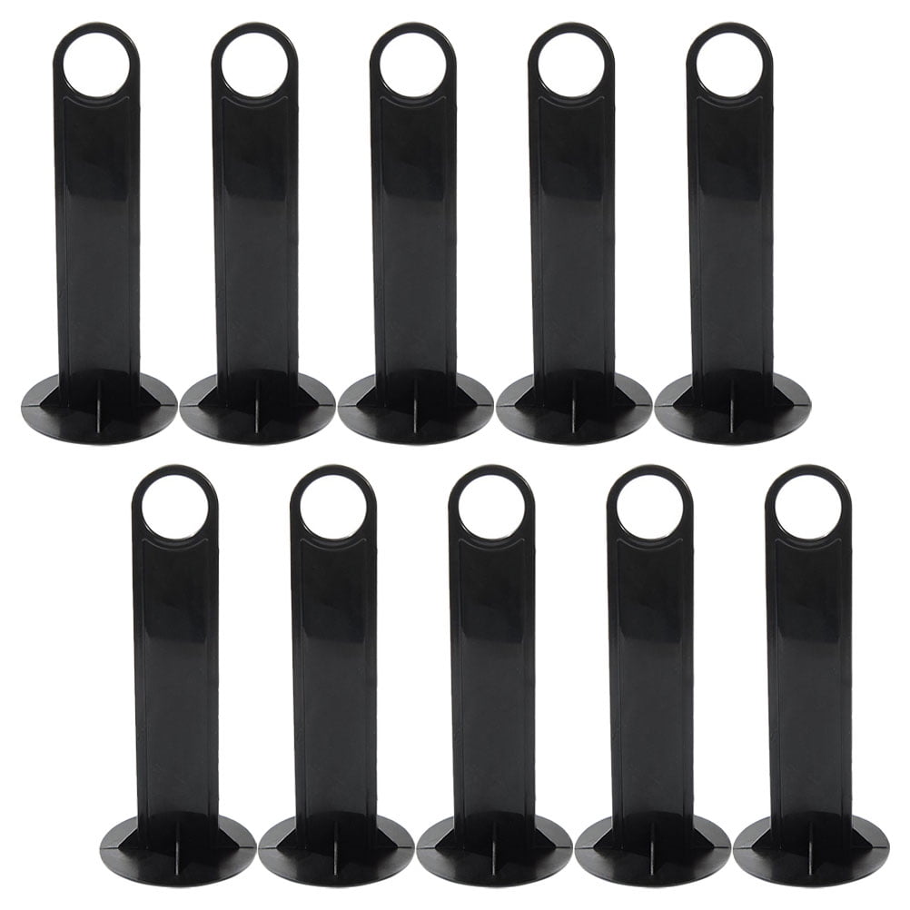 10-pcs-outdoor-signs-plastic-holder-logo-dish-rack-soccer-training
