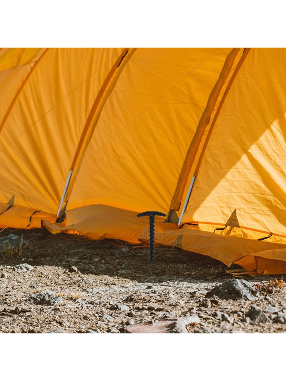 10 Pcs Outdoor Windproof Tent Ground Pegs Stakes Heavy Duty Spikes Tarps Tarpaulin Camping