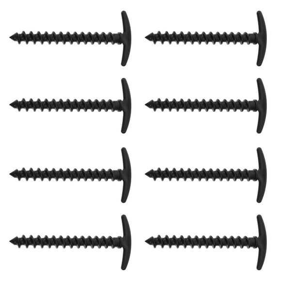 10 Pcs Outdoor Windproof Tent Ground Pegs Stakes Heavy Duty Spikes Tarps Tarpaulin Camping