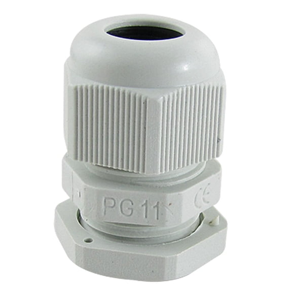 10 Pcs PG11 Water Proof Plastic Cable Glands Fasteners