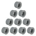 thumbnail image 1 of 10Pcs DWV Reducer Bushing 2" x 1-1/4" (Socket x Socket) Thread Coupling Connectors for Pipe Connecting Home Sewer Plumbing, Grey, 1 of 7