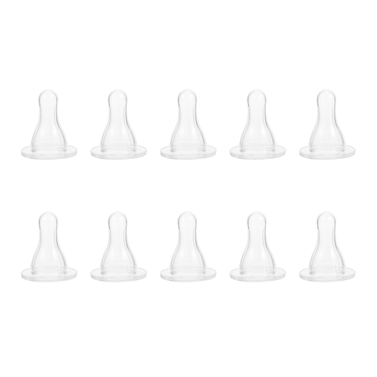 10 Pcs Pacifier Breastmilk Bottles Pacifiers Goat Calves Portable