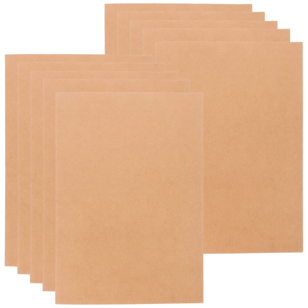Work Folder Paper 10 Pcs Paper Folders Work Office File Simple Kraft Organizer Holder ...