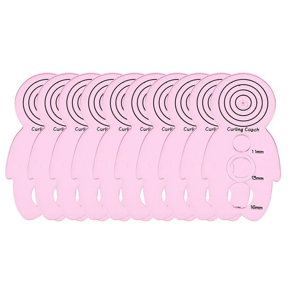 10 Pcs Ruler Making Paper Quilting Instrument Quilling Beginner Tool