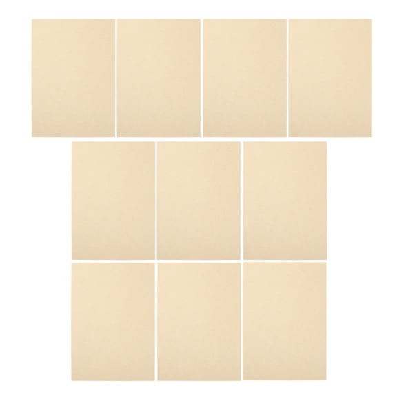 10 Pcs Parchment Old Paper Fashion Sheet Vellum Sheets Versatile Flower Vintage for Writing