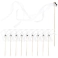 thumbnail image 1 of 10 Pcs Pastel Party Decorations Fairy Lights Bedroom Ribbon Sticks Mother, 1 of 8