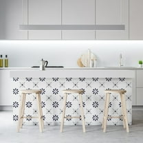 10 Pcs Peel and Stick Floor Tiles  Vinyl Flooring 7.9 x 7.9 inch Self Adhesive Waterproof Flooring Planks Waterproof and Non-Slip Features DIY for Bathroom  Kitchen  Living Room  Cover 4.