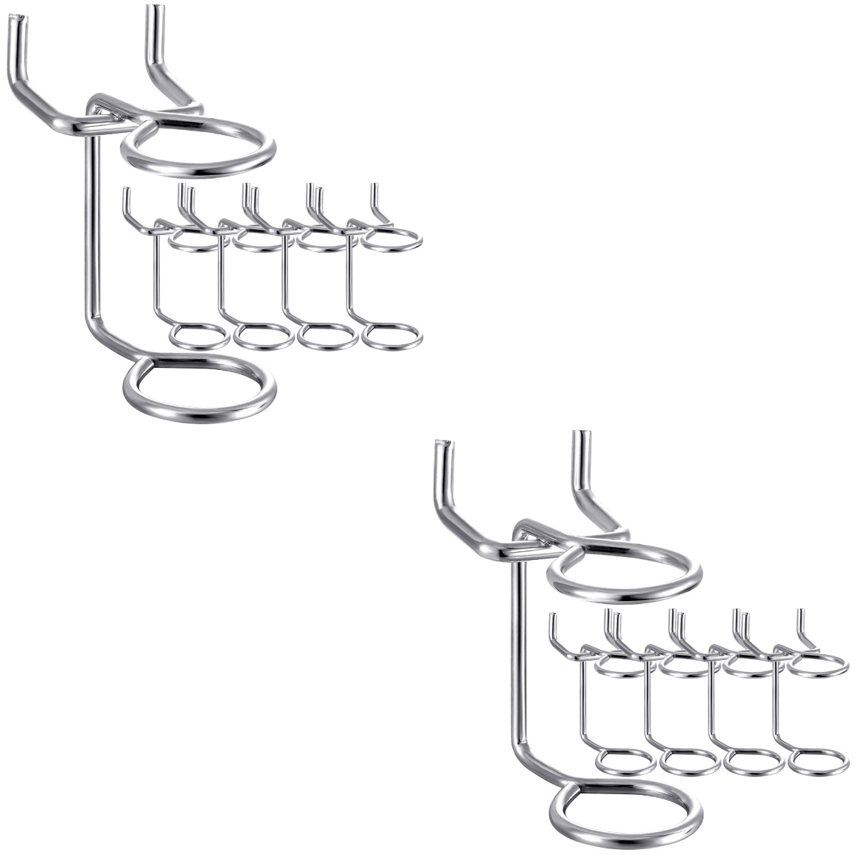 10 Pcs Peg Board Hook Tool Pegboard Utility Holders Pegboard Hook Plier