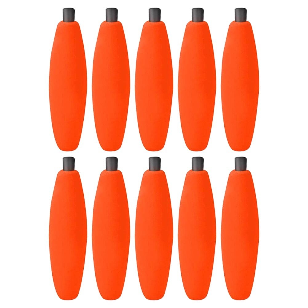 10 Pcs Peg Floats Catfish Fishing Bobbers Foam Rig Float Crappie Trout