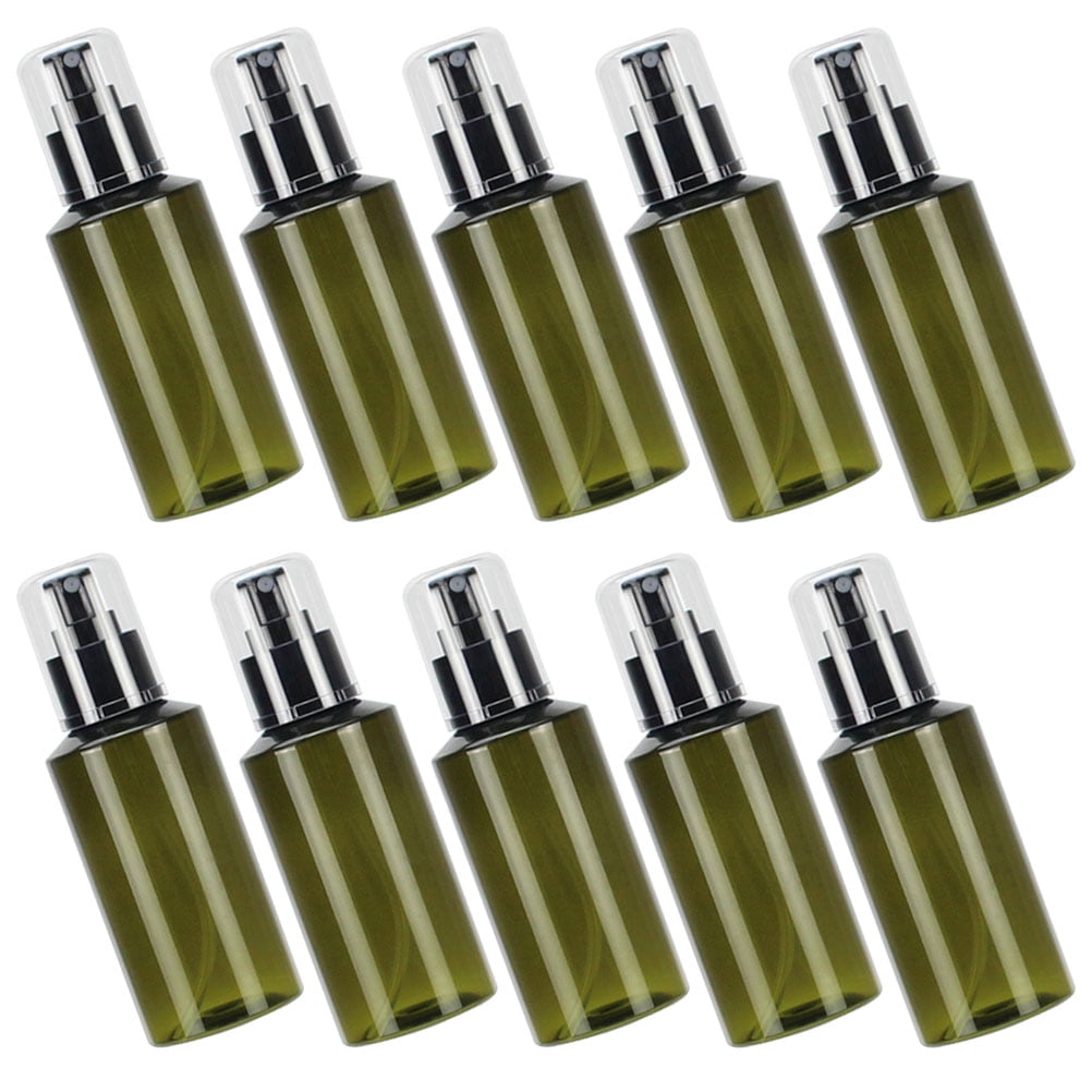 FONDOTIN 10Pcs Portable Fine Mist Spray Bottles for Travel Durable Cosmetic Containers