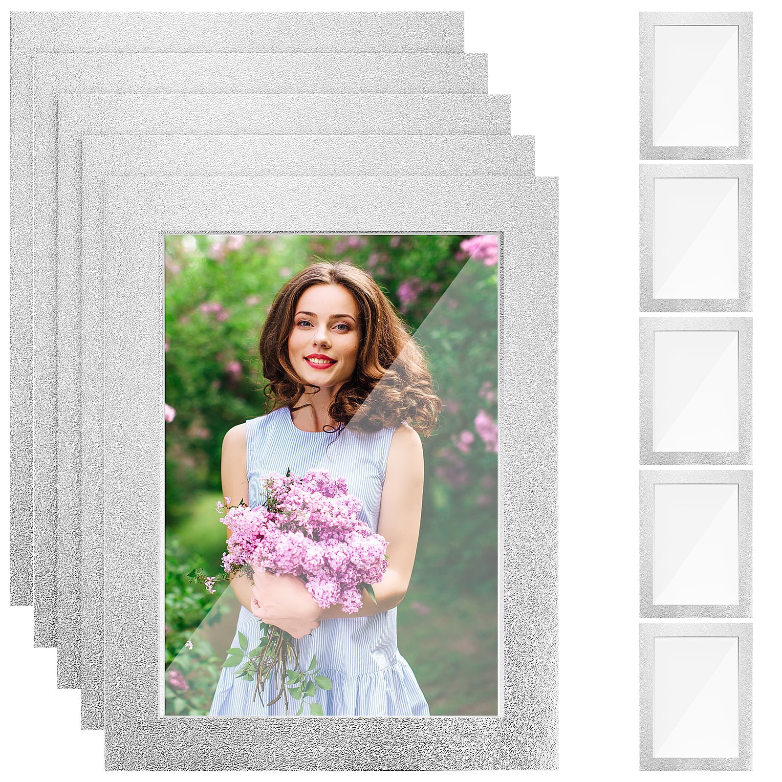 10 Pcs Photo Mat Picture Frame Picture Matting Cardboard Frame Mat