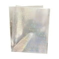 thumbnail image 1 of 10 Pcs Photocard Sleeves,Plastic Glitter Small Bag,A5 Photocard Sleeves Cover Pocket Holder Photo Protector,4 Pocket Picture Card Insets,Photo Album Refill Pages For 6 Ring Binder,(G,5.35x7.72 in), 1 of 4
