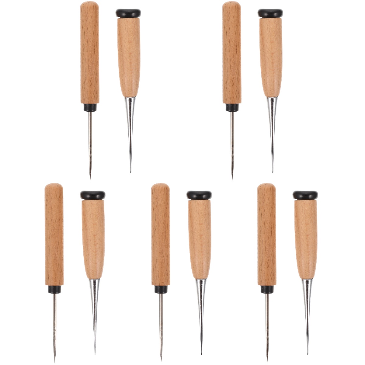 10 Pcs Pick A Needle Knot Tying Tool Sewing Machines Handheld Leather