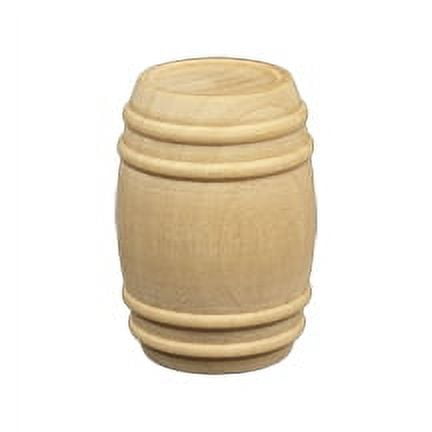 10 Pcs Pickle Barrels 1-5/8" tall x 1-1/8" wide