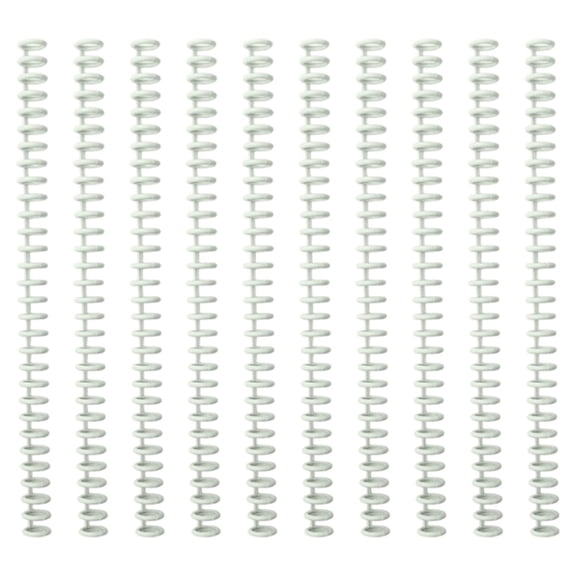 10 Pcs Plastic Binding Combs Colorful Comb Binding Spines with 30 Rings