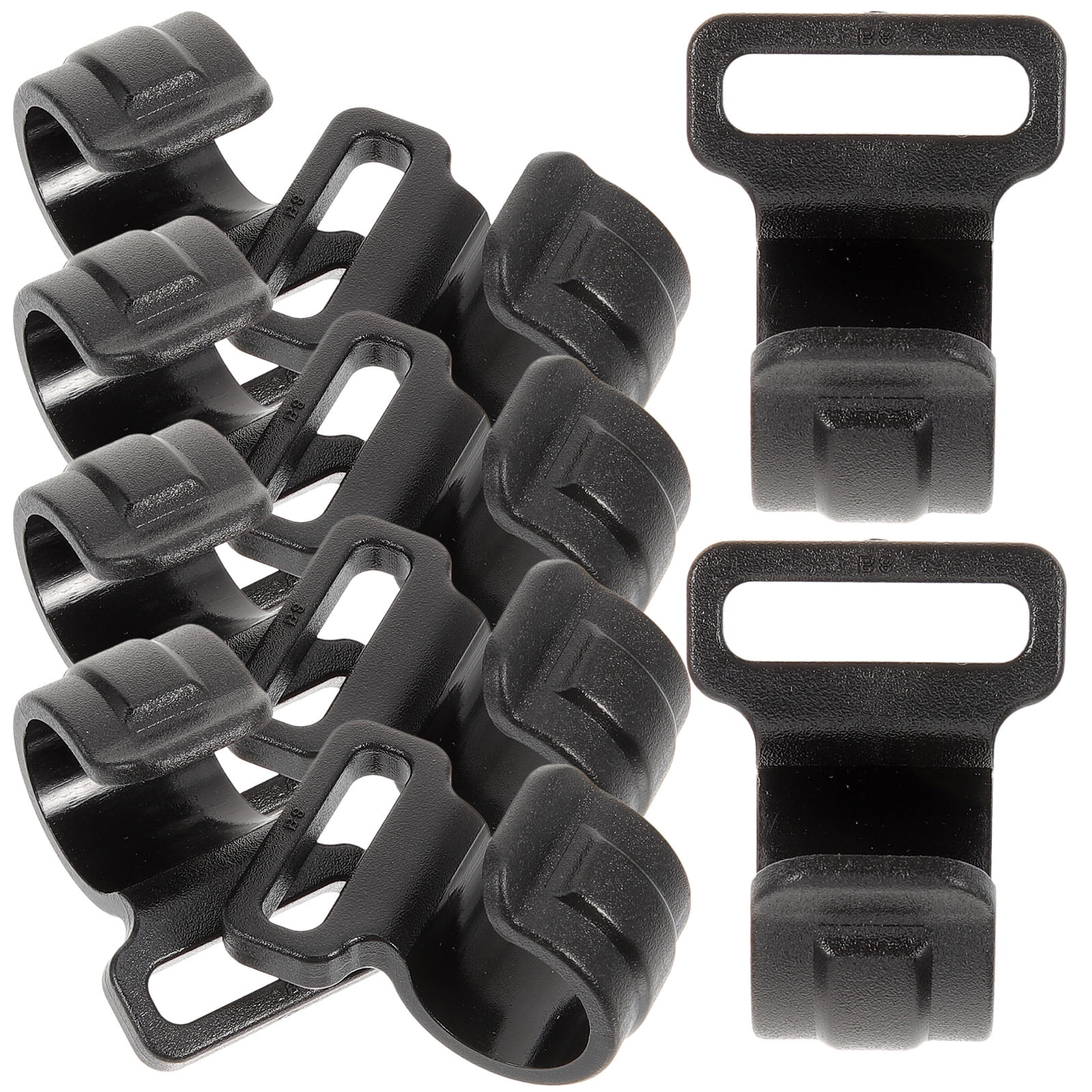 10 Pcs Plastic Hook Camping Tent Pole Hooks Accessories Hangers