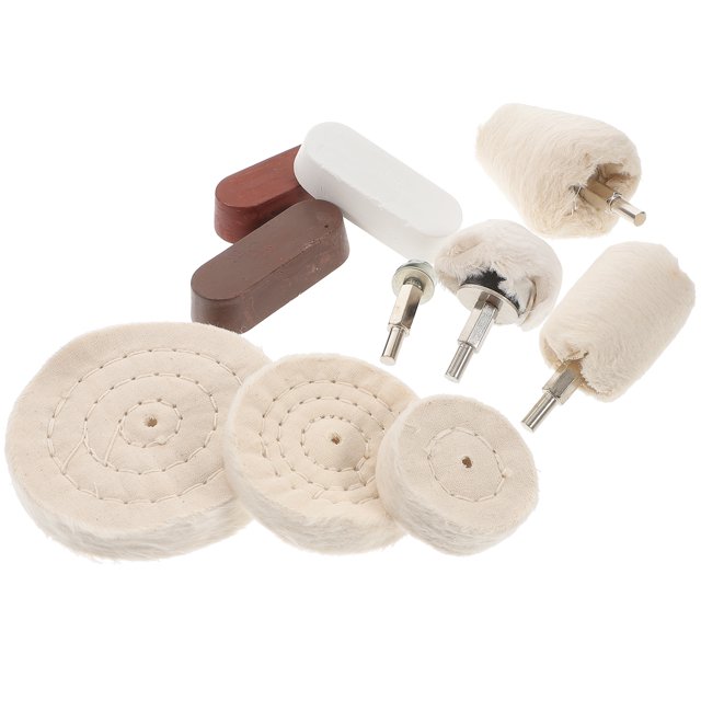 10 Pcs Polishing Cloth Wheel Wheel Polisher for Drill Aluminum ...